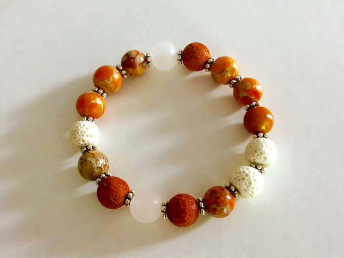 orange-imperial-lava3 orange imperial jasper lava bead diffuser bracelet