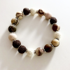 zebra jasper diffuser bracelet