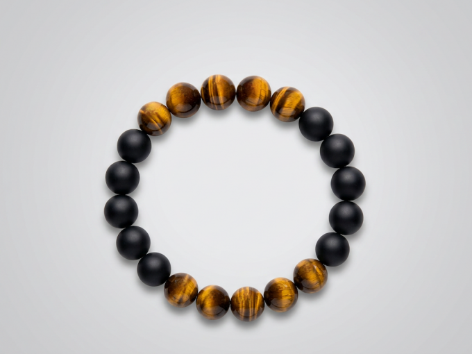 10mm-matte-onyx-tiger-eye-bracelet