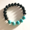 onyx-turq-silver3 black onyx and turquoise bracelet