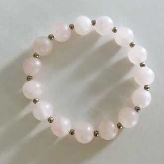 rose quartz bracelet