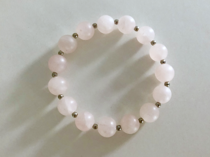 rose-quartz1 rose quartz bracelet