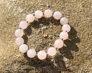 rose quartz bracelet