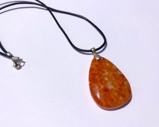 sunstone pendant necklace
