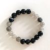 black-agate-quartz3 black agate and rutilated quartz bracelet