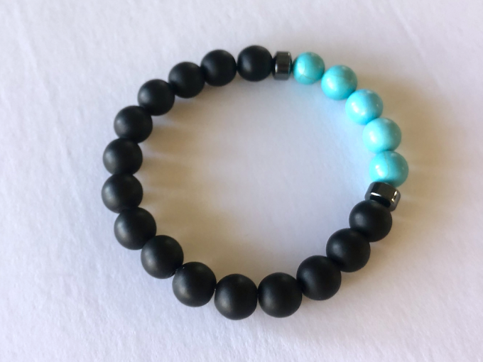 onyx-turquoise-hem2 onyx turquoise hematite bracelet