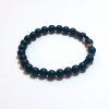 onxy-hematite-square1 6mm onyx and hematite bracelet