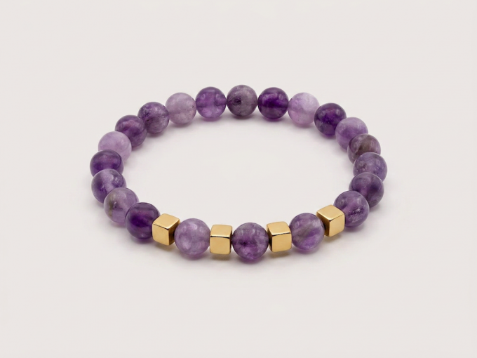 6mm-amethyst-4-gold-square-hematite-bracelet