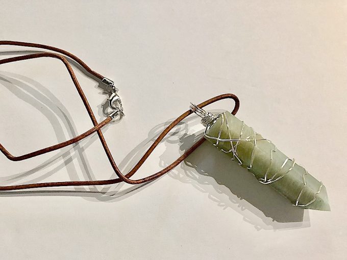 green-moonstone-leather-silver-wire1