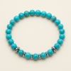 6mm-turquoise-howlite-silver-hematite-bracelet