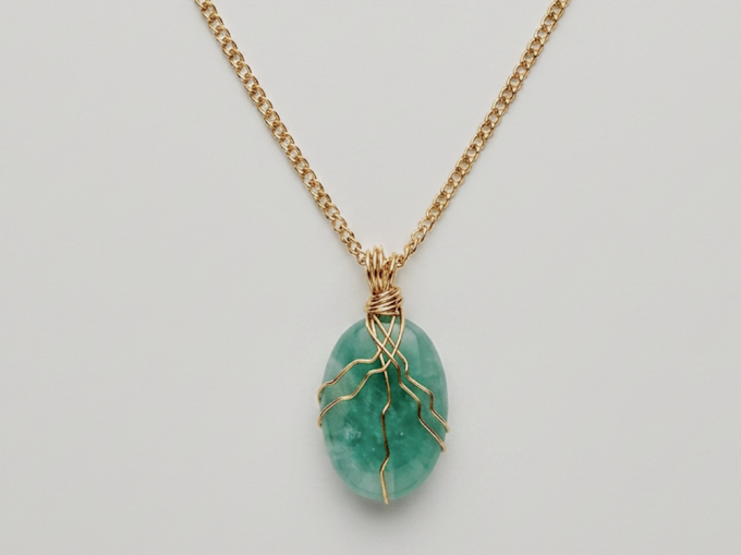 green-moonstone-gold-necklace