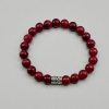 8mm-red-quartzite-silver-tube-bracelet