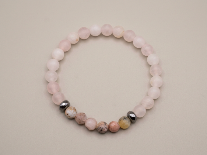 6mm-rose-quartz-pink-opal-silver-bracelet
